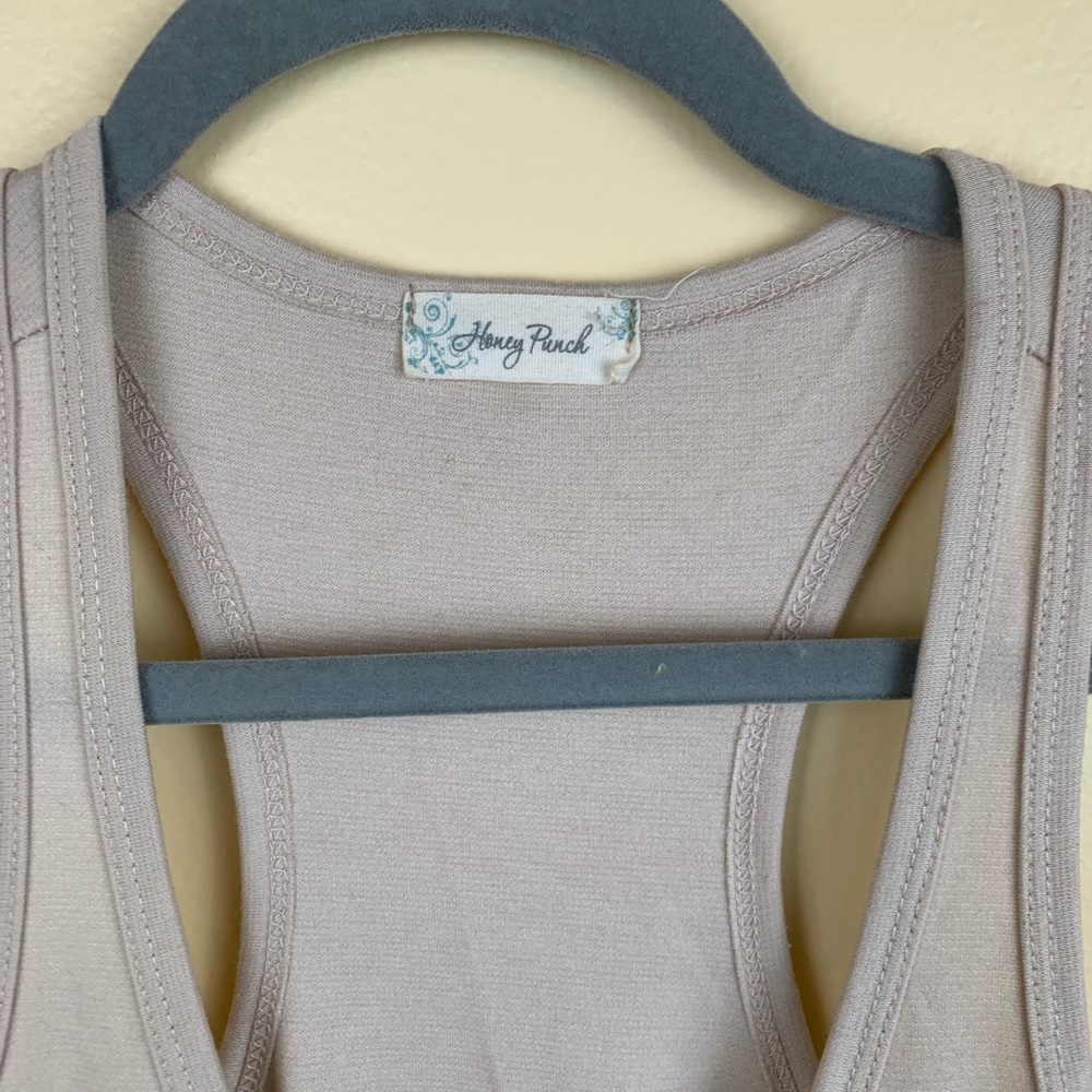 Honey Punch Zipper Front Body Con Dress View 3
